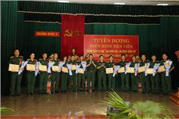 Tuyên dương điển hình tiên tiến lao động giỏi, lao động sáng tạo trong công đoàn Quân khu